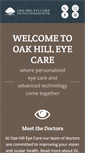 Mobile Screenshot of oakhilleyecare.com